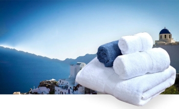 Luxurious 100% Cotton Terry White Color Towel Set