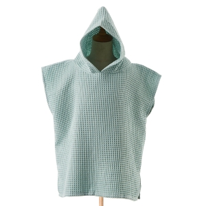 Hooded Waffle Kids Ponchos for Beach or Pool