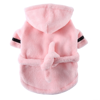 Wholesale Fleece Pet Bathrobe