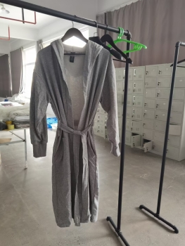 British Style Cotton Check Design Robes Dressing Gown Men