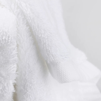 Wash Cloths for Showering [12x12] - 100% Cotton Washcloths Premium Quality  Face Cloths for Bathroom, Highly Absorbent and Soft Feel Wash Clothes, White