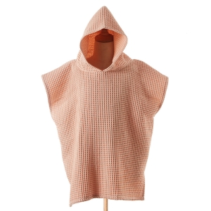 Hooded Waffle Kids Ponchos for Beach or Pool