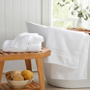Luxury 35% Bamboo 65% Cotton Absorbent Quick-Dry Towels for Bathroom