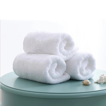 Wash Cloths for Showering [12x12] - 100% Cotton Washcloths Premium Quality  Face Cloths for Bathroom, Highly Absorbent and Soft Feel Wash Clothes, White