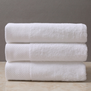 Luxury 100% Combed Cotton Ring Spun 600GSM Cotton Towels For Hotel/Spa