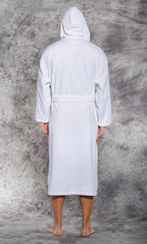 Wholesale Custom Logo 400GSM Cotton Velour Bathrobe for Hotel & SPA