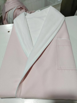 Machine Washable Durable Microfiber Bath Robe Custom logo Luxury Winter Warm Dressing Gown Pink