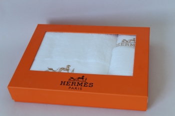 Luxurious 100% Cotton Terry Towel Set With Customized Logo 