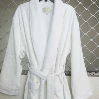 The Ritz-Carlton Hotel Diamond Waffle Lined with Terry Cloth Bath Robes