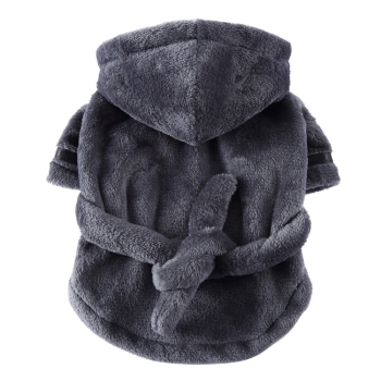 Wholesale Fleece Pet Bathrobe