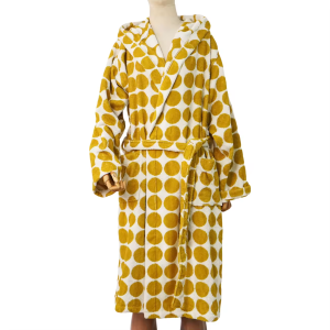 Dotted Pattern Cotton Yarn Dye Jacquard Weave Women's Loungewear
