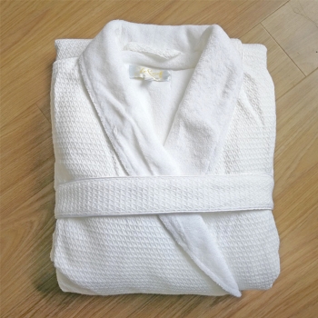 The Ritz-Carlton Hotel Diamond Waffle Lined with Terry Cloth Bath Robes