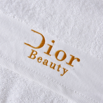 Premium Quality Customized Logo 100% Cotton Terry Towel Set