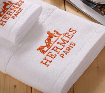Luxurious 100% Cotton Terry Towel Set With Customized Logo 