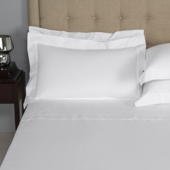 High Quality Turkish Cotton 600TC 80's White Hotel Bedding Set