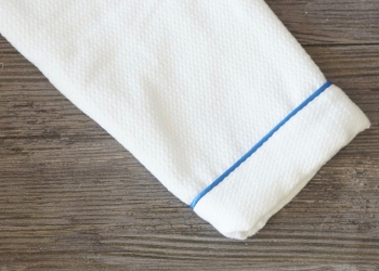 100% Cotton Waffle With Terry Towel Inner Hooded Robe Children