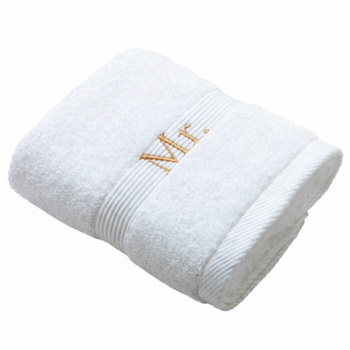Mr. & Mrs. Towel Bathroom 100% Cotton Embroidery Logo Home Towels for Couple
