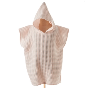 Hooded Waffle Kids Ponchos for Beach or Pool