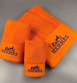 Luxurious 100% Cotton Terry Towel Set With Customized Logo 