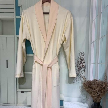 Women's Luxury Cotton Robe Jersey Knit Dressing Gown