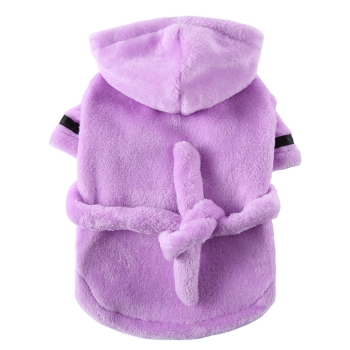 Wholesale Fleece Pet Bathrobe