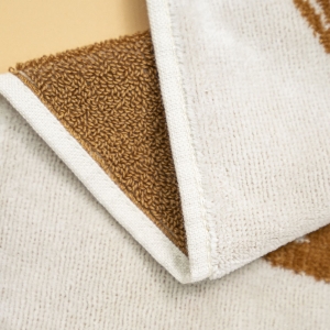 Luxurious High Quality 100% Cotton Terry Fabric Pool Beach Towel Custom Design Double Side Jacquard Stripe Bath Beach Towel