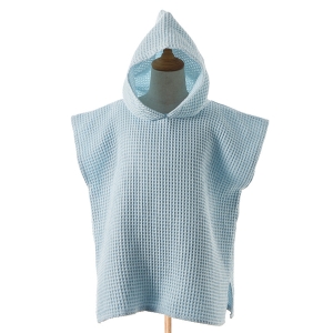 Hooded Waffle Kids Ponchos for Beach or Pool