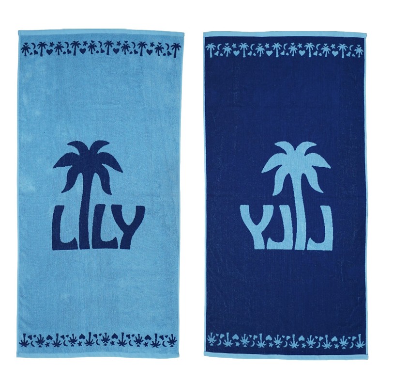 Custom Luxury Jacquard 100% Cotton Beach Towel With Logo High Quality Woven Embossed Beach Towels Swim Bath
