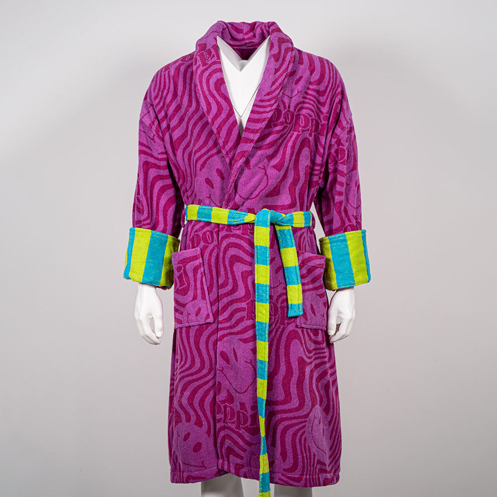 Long Sleeve Hotel Fabric Hood Terry Bathrobe Luxury Custom logo 100%cotton Terry Cloth Bathrobe