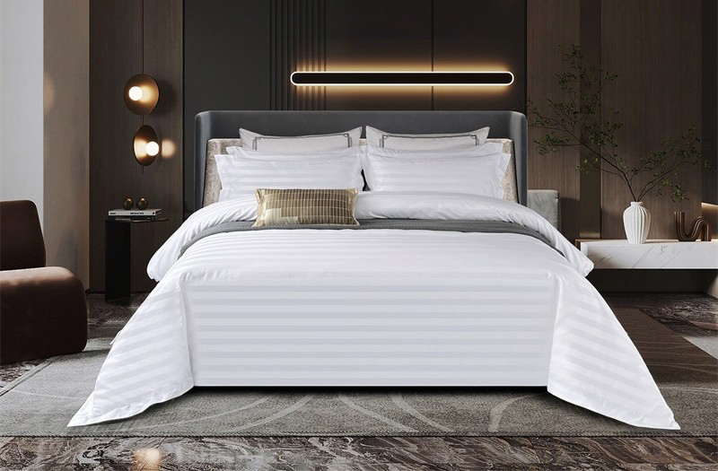 Premium Cotton Stripe Bedding Set 