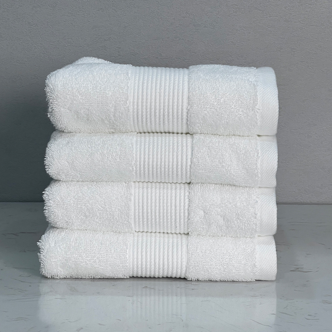 Wholesale Custom logo Luxury High GSM Cotton Towel for Hotel/Spa