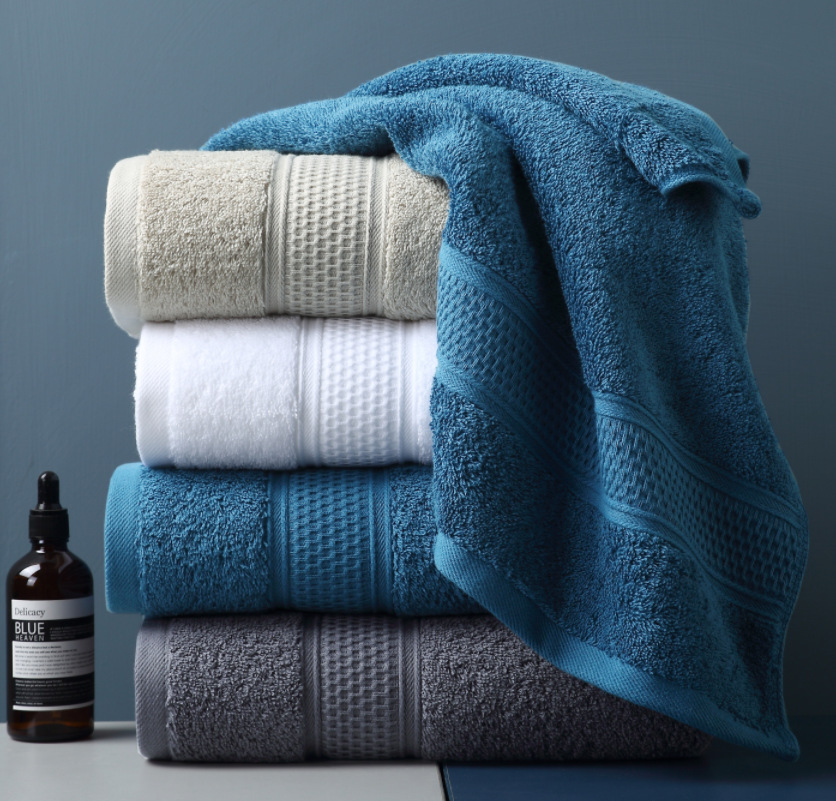 Plush and Absorbent 100% Cotton Towels