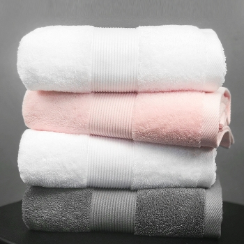 Premium High GSM Luxury 100 % Cotton Towel Set For Bahtroom