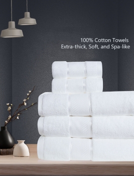 Commercial Grade Laundry Safe Hotel Towels Cotton