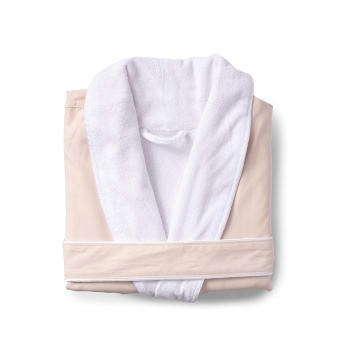 Wholesale Custom logo Luxury Thicken Hotel/Spa Robe Champagne