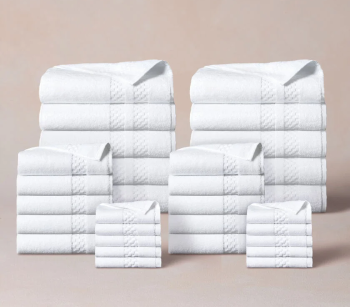  The Ritz-Carlton Hotel Bath Linen Collection Cotton Towel Set