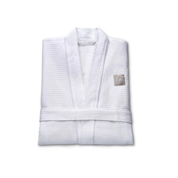 Light Weight 100% Cotton Knit Waffle Robe Kimono Style Hotel Robes